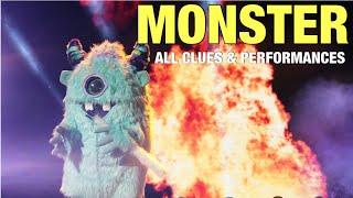 The Masked Singer Monster All Clues Performances & Reveal