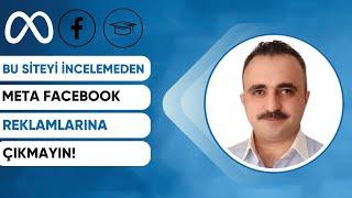 BU SİTEYİ İNCELEMEDEN FACEBOOK REKLAMLARINA ÇIKMAYIN Facebook Instagram Reklamları Eğitimi