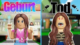 GEBURT bis TOD  als VAMPIR ‍️ in BROOKHAVEN  Roblox Roleplay Story