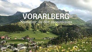 Summer in Vorarlberg Austria