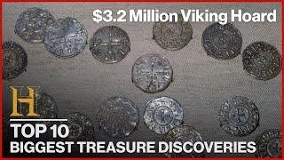 10 BIGGEST TREASURE DISCOVERIES  History Countdown