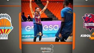 Valencia Basket - KIROLBET Baskonia 73-75 RESUMEN I Fase Final Liga Endesa