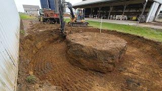 Massive Footer for New Upright Silo