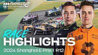 Commanding drives and a BRAND NEW podium finisher ️  Round 12 Shanghai E-Prix Race Highlights