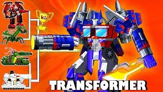 Transformers Tank Optimus Prime Robot Choo Choo Charles - Мультики про танки  Arena Tank Cartoon