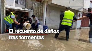 PANORAMA TRAS LLUVIAS  Distintos municipios del Estado de México están bajo el agua