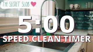 5x5 SPEED CLEAN TIMER  The Secret Slob