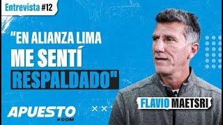 ME HUBIESE GUSTADO RETIRARME EN SPORTING CRISTAL FLAVIO MAESTRI en APUESTO.COM