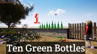 Ten Green Bottles