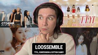 DANCER REACTS TO Loossemble 루셈블 TTYL MV & DANCE PRACTICE Confession & Cotton Candy MVs