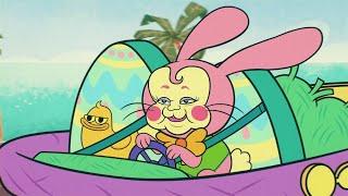 Easter Bunny and Marshmallow Ducky - Teen Titans Go Feed Me