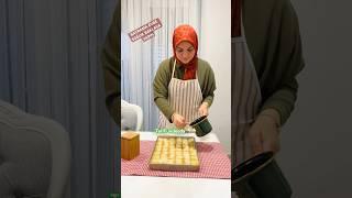 BAYRAMA Soğuk Baklava Tarifi Tatlı Tarifi evde baklava yaptım #mavice #ramazan