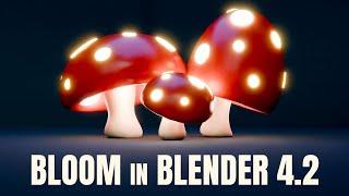 Where is BLOOM in Blender 4 2