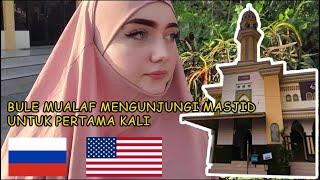 Bule Mualaf Amerika Mengunjungi Masjid Untuk Pertama Kali  A Revert First Time Visiting A Mosque