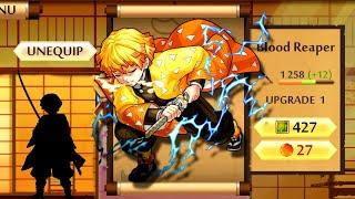 Shadow Fight 2 Unstoppable Power of Zenitsu Agatsuma - Intense Gameplay and Epic Boss Battles