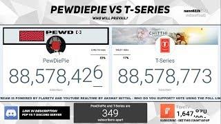 T-Series passes PewDiePie comeback in less than 3 minutes