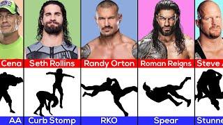 WWE Wrestlers Iconic Finisher Moves