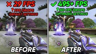 How To Boost FPS Fix FPS Drops in Valorant Episode 9 Valorant Low End Pc Fix Lag 2024
