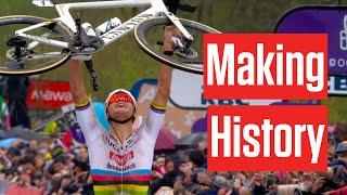 Highlights Mathieu Van Der Poel Makes History At 2024 Mens Tour Of Flanders