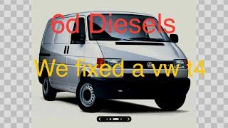 Vw t4 bus is fixed  2.5 tdi is alive