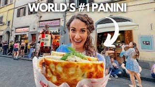 The Best Street Food in Florence Italy  DIY Florence Food Tour & Wine Window