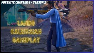 FORTNITE Chapter 5 - Season 2 LANDO CALRISSIAN Skin Gameplay.