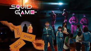 Squid game First Game  Red Light Green Light Round 1  in Malaysia  Real prize of RM1000