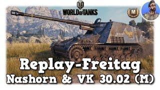 WoT - Nashorn & VK 30.02 M - deutsche Klassiker - World of Tanks