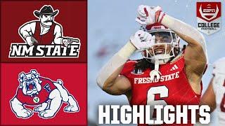 New Mexico Bowl New Mexico State Aggies vs. Fresno State Bulldogs  Full Game Highlights