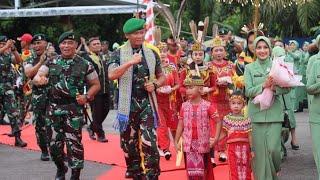 BATALYON INFANTERI 644WALET SAKTI MENERIMA KUNJUNGAN KERJA KOMANDAN BRIGADE INFANTERI 19KH