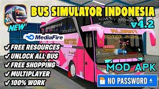 BUSSID Bus Simulator Indonesia Mod Apk 4.2 Terbaru 2024 - Unlimited Money Free Shopping Unlocked