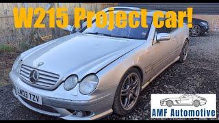 W215 CL55 AMG Restoration and brightening - Intro - Part 1