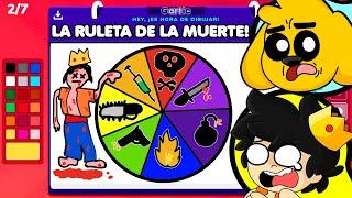 La RULETA de la MUERTE en GARTIC PHONE  MOMENTOS DIVERTIDOS con LOS COMPAS 