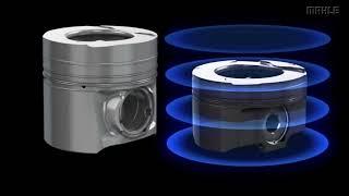 MAHLE TopWeld steel piston for high speed diesel applications