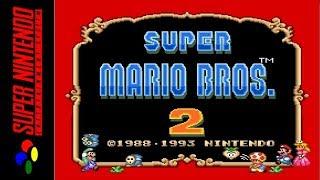 Longplay SNES - Super Mario All-Stars - Super Mario Bros 2 HD 60FPS