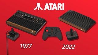 Evolution of Atari Consoles 1972-2022