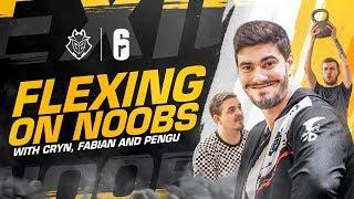 Flexing On Noobs With Cryn Fabian and Pengu  Rainbow Six Siege