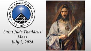Mass In Honor of St Jude