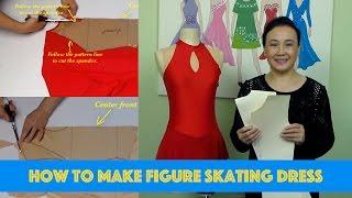 How to make figure skating dress  Video #31