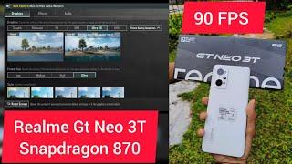Realme Gt Neo 3T Bgmi Test Opening Time Only 14 second Snapdragon 870