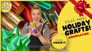 Holiday Crafts for Kids  Christmas Crafts How to Wrap Presents DIY Holiday Art Crafts for Kids