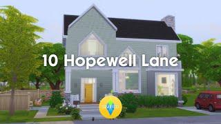 10 Hopewell Lane  The Sims 4 Speed Build  Simified