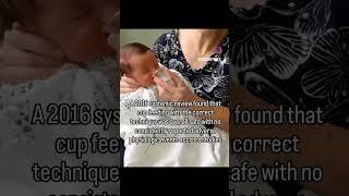 Cup feeding when unable to breastfeed in low-resource settings