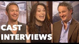 THE AFTERMATH Cast Interviews Keira Knightley Alexander Skarsgard Jason Clarke