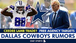 Dallas Cowboys Rumors Trevon Diggs Injury CeeDee Lamb Trade & Free Agent Targets  Mailbag