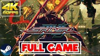 Striderストライダー飛竜 2014  𝗙𝗨𝗟𝗟 𝗚𝗔𝗠𝗘  GameplayWalkthrough NO COMMENTARY60FPS4K