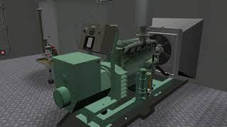 Emergency Generator MK-simulator