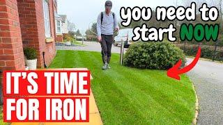 This will get your LAWN off to a GREAT START - it’s time for LIQUID IRON