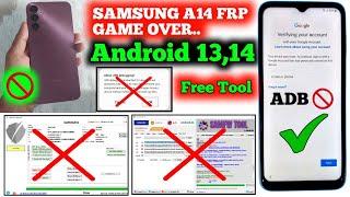 Samsung A14 5G {A146B} Frp Bypass Android 1314  S-m A14 Frp Bypass ADB Enable Failed  FreeTool