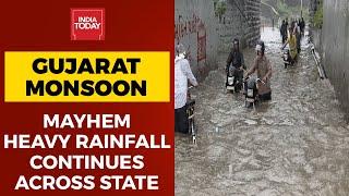 Gujarat Monsoon Mayhem Heavy Rainfall Continues To Wreak Havoc Across State